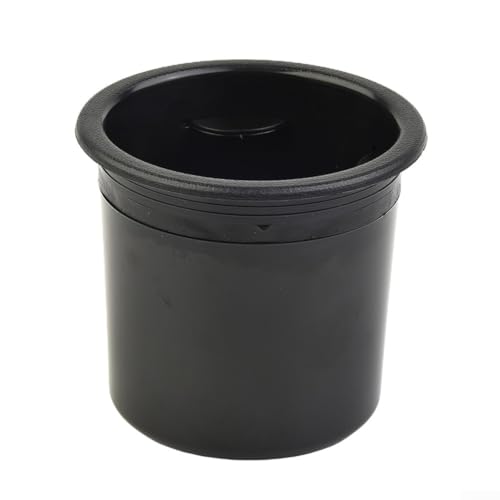 babominimer Porte-gobelet encastré en plastique pour voiture, bateau, camping-car, marine – 90 mm de diamètre, taille du trou de 80 mm, insert de canette en ABS noir pour montage sur table