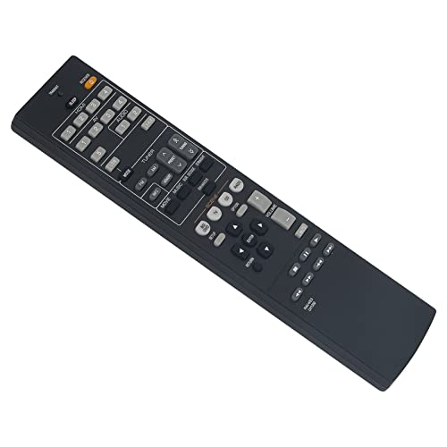 ALLIMITY RAV463 ZA11350 Replace Remote Control fit for Yamaha Audio System RX-V375 RXV375, black - Image 3