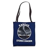Kansas Weather Storm Tornado Hurricane Chaser Men Women Tote Bag