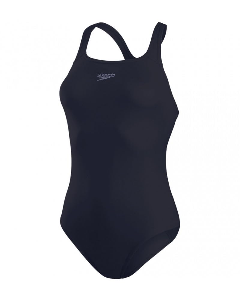 Speedo Eco Endurance+ Medalist Bañador de Una Pieza, Mujer, Negro, 36 ​​EU