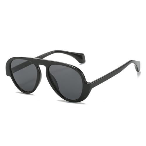 Nuances UV400 lunettes de soleil tendance verres miroir double couleur