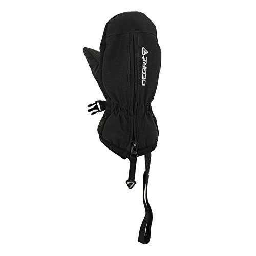 Degré 7 Kid Slalom Gants de Ski Mixte Enfant, Black, FR : XXS (Taille Fabricant : 2/3) Cover