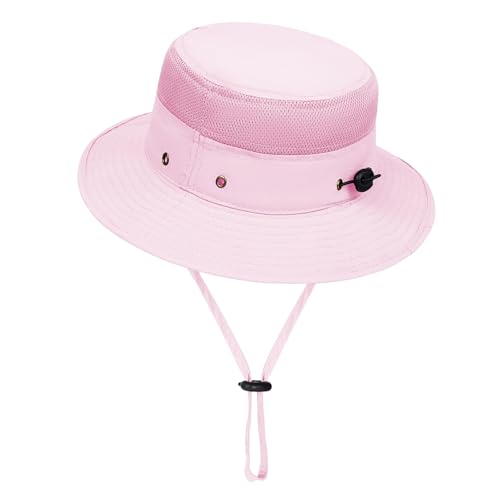 Toddler Baby Sun Hat with UPF 50+ Summer Protection for Boy and Girl Breathable Stylish Beach Bucket Hats for Baby4