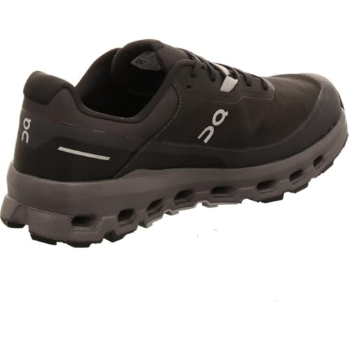On Men's Cloudvista 2 Waterproof Sneaker, Black/Eclipse, 8.52