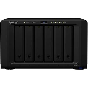 Synology DiskStation DS1621+ NAS Server for Business with Ryzen CPU, 16GB Memory, 1TB M.2 SSD, 6TB SSD Storage, DSM…