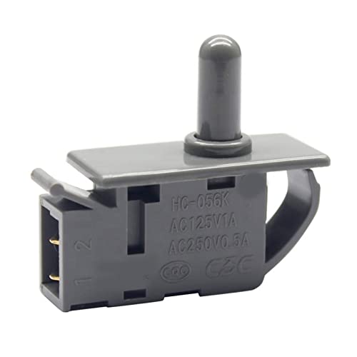 Jiaojiao Refrigerador Repuestos Puerta Control de luz Normalmente Interruptor de pulsador de Cierre Cover