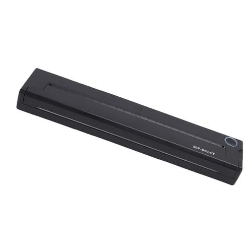 Xiuganpo Impresora Térmica Portátil, Impresora De Plantillas Sin Tinta para Viajes Oficina Hogar, con Papel Térmico De 210 Mm 218 Mm, Compatible con Computadora Portátil con Teléfono