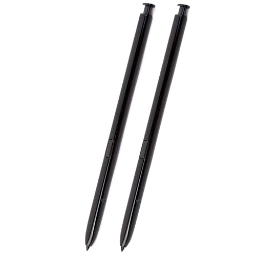 2 Pack Galaxy Note 10 Plus Pen Compatible with Samsung Galaxy Note 10 5G Touch Screen Stylus Pen Replacement Parts for Samsung Note 10, Note 10 Plus, Note 10 Ultra S Pen NoBluetooth Function, Black