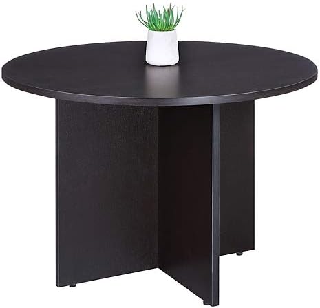 nbf signature series at Work Round Conference Table 42" Dia Espresso Laminate