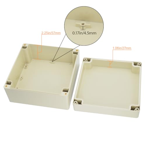 Boîte de jonction IP65 Lemotech contre l'humidité pour boîtier électrique ABS - 4
