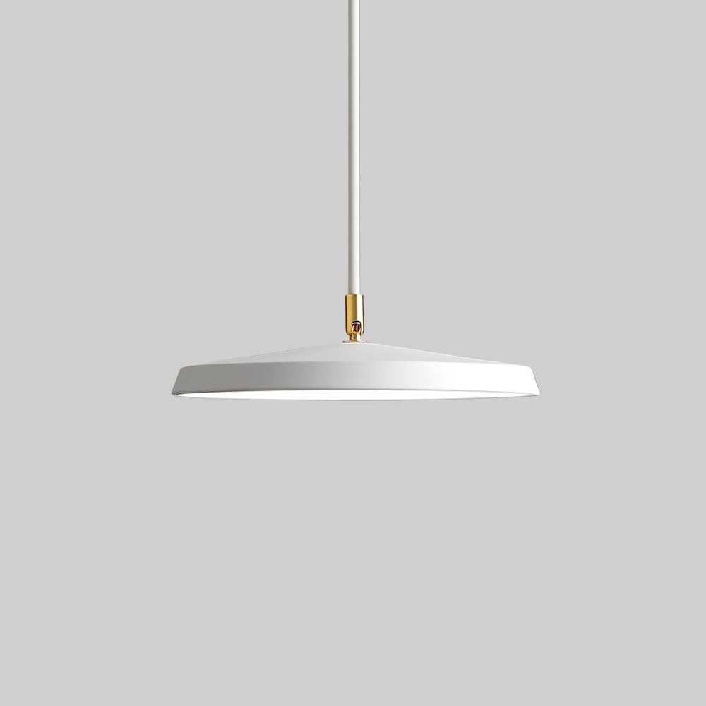 Lampe suspendue LED tricolore en fer forgé et acrylique pour couloir de cuisine