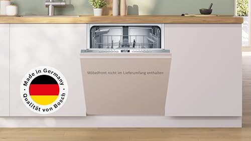 Bosch SMV4EAX28E, Serie 4, Smarter Geschirrspüler Vollintegriert 60 cm, Besteckkorb, Spülmaschine Made in Germany, besonders Leise, Extra Trocknen, Programmassistent, schneller sauberes Geschirr