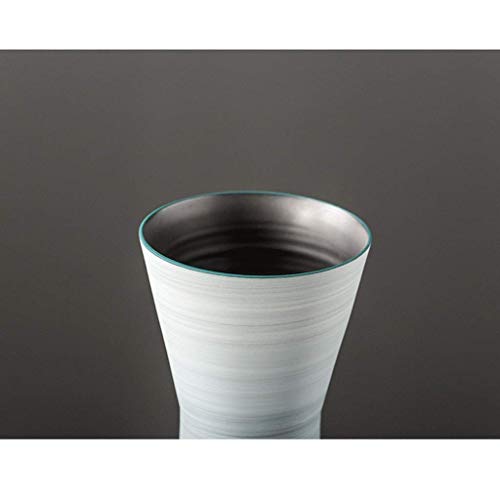 Vase fleur design céramique stable pour table basse salon - 4
