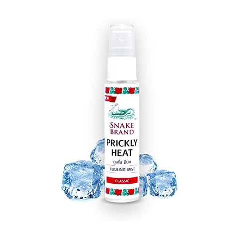 SNAKE BRAND Cooling Mist Direct Effect Instant Cool Down Body, Classic Original Scent, 1.1 Oz (30 ml) - Daily Use Body Mist Cover
