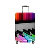 Quatre tailles: (S, M, L, XL). Mesurez soigneusement la taille de vos bagages (la photo montre les détails de toutes les tailles). (N'incluez pas la hauteur des roues lors de la mesure de la hauteur des bagages.) Il convient à la plupart des grandes marques de bagages.