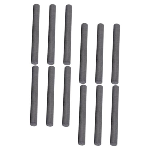 HOODANCOS 6mm Graphite Carbon Rods 12 Pack Crucible Stir Bar for Metalworking High Heat Tolerance Metal Casting Tool Kit