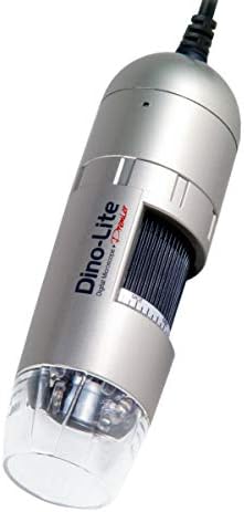 Dino-Lite USB Digital Microscope AM3111-0.3MP, 10x - 50x, 230x Optical Magnification, 8 LEDs