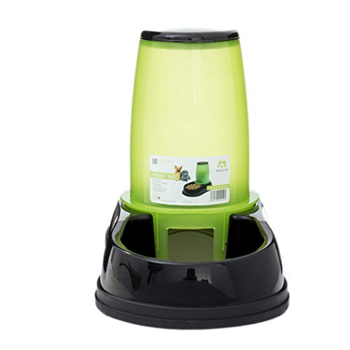 Hhrong Automatic Pet Feeder, Cat And Dog Food Dispenser, 1.5L/2.5L Automatic Feeder Pet Food Dispenser (Size : M)