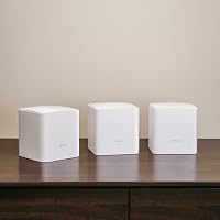 Tenda Nova MW5c, WLAN mesh system for home office and smart home (set of 3, WLAN coverage up to 325 m², ideal for small to medium-sized apartments/houses, 6X Gigabit ports, replaces router & repeater) – Ansicht 2