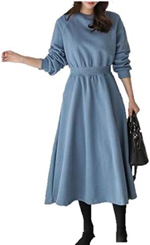 Amazon ロングワンピース ロングワンピ レディース カジュアル スウェット ロング丈 ワンピース ワンピ フレアスカート 大きいサイズ 起毛 春 春 春色 春服 春 ロングワンピース ロングワンピ ワンピース チュニック 通販