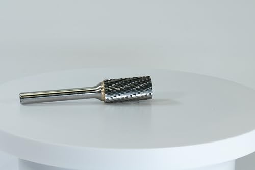 Fresa cilíndrica de carburo sólido 1/4" shank 7/16" cabeza miniatura 5
