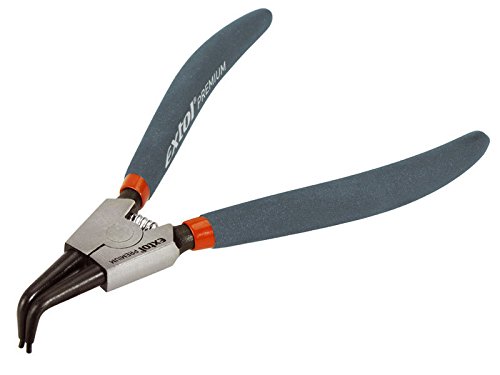 EXTOL PREMIUM 8813514 Bent External Seeger Pliers