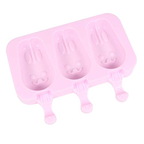 Molde de Sorvete,Baugger Gel de sílica macio do produto comestível 2/3 de molde conjunto de sorvete