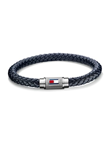 Tommy Hilfiger Jewelry Armband für Herren aus Leder Marinblaues - 2701000