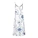 Summer Sundress for Women 2026 Floral Boho Spring Maxi Dress Beach Vacation Dresses Cruise Resort Fashion Outfits Maternity Summer, Flower, 4X-Large