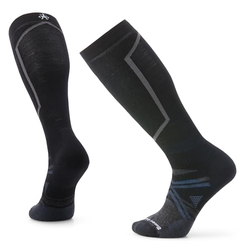 Smartwool Ski Full Cushion Over the Calf Socks, Black, Large