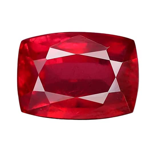 Pierre rubis Ratti de 9,00 véritable taillée pour haute joaillerie
