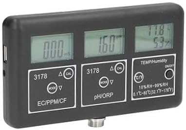 Miniatura 7 de Water Quality Tester - Accurate PH ORP EC & CF Meter  Multi-Parameter Monitor for Drinking Water Aquariums & More-size1