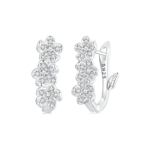 Créoles en argent 925 et zircon, le cadeau idéal pour femme