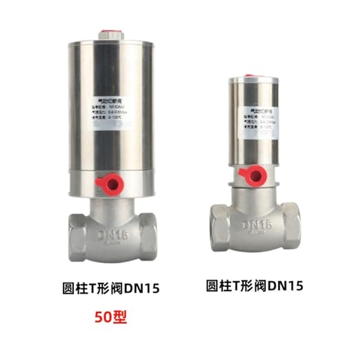 Vanne pneumatique DN15 type T pour l'arrêt d'eau automatisé - 3