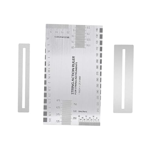 ギター フレット磨き 3本セット 弦高 測定ツール 指板保護 指板 研削 修復ツール メンテナンスツール ベー...