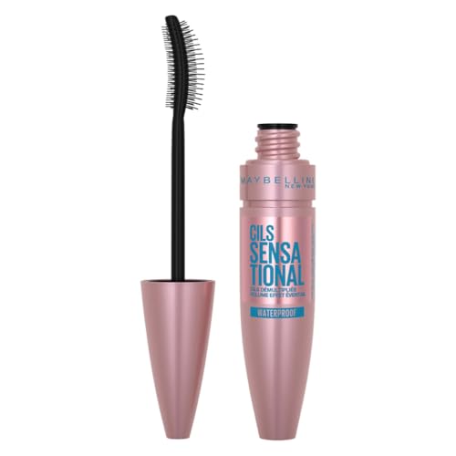 Maybelline New York - Mascara Volume Waterproof - Cils Sensational - Noir - 9,4 ml