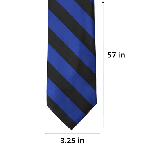 Image of tiemart Men's Striped Tie Standard Length
