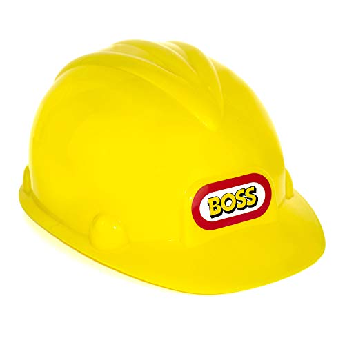 The Glowhouse Casque de chantier jaune pour enfants déguisement de chef de chantier