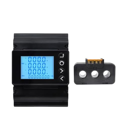 3 �� 4 �������@�\�d�͌v�A18mm �ϗ���t���ARS485 DIN ���[���d�͌v�A220V �G�l���M�[ ���[�^�[(Meter With 200A CT)