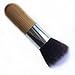 RN BEAUTY 2 Pieces Makeup Brushes Blush Brush Foundation Brush With Bamboo Handle Contour Bronzer Face Blender Brush for Liquid Cream Powder Mineral Buffing Blending Kabuki Brush (Flat & Round Top)