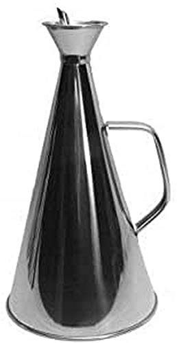 Ilsa 382 - Aceitera Anti-Goteo INOX, 3/4 l, Color Plateado