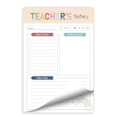 Teacher Notepad - To Do List Notepad, Teacher Appreciation Gifts ...