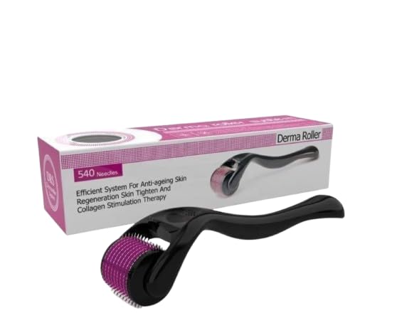 K2J Derma Roller with 540 Titanium Alloy Micro Needles, 0.5 mm, for Hair and Beard Growth-picture-33
