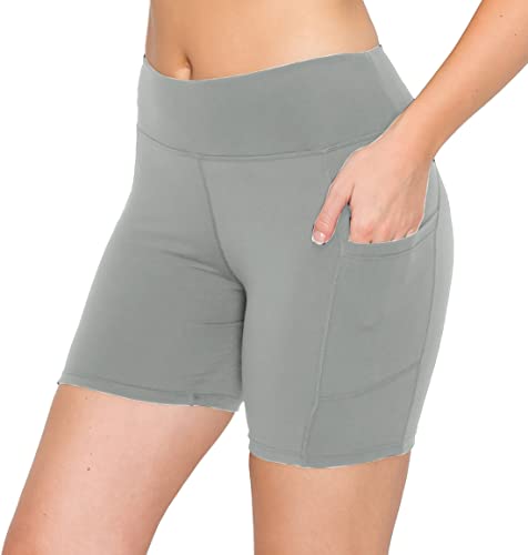 Image of ALWAYS Women's Super Soft Biker Shorts - 3 inch / 5 inch / 8 inch High Waisted Yoga Running Dance Spandex Shorts