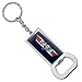 GRAPHICS & MORE Top Gun Rendered Logo Keychain Rectangle Chrome Plated Metal Bottle Cap Opener