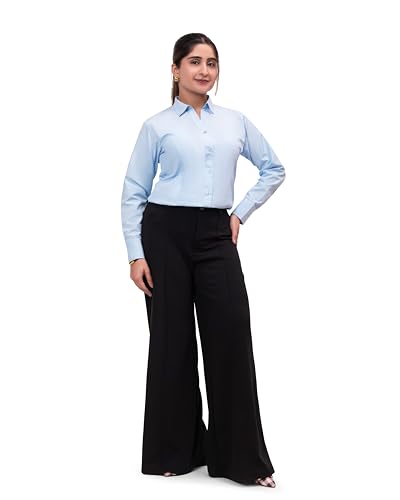 Image of ESTA Women Full Sleeve Stylish Western Official Formal Shirts Regular fit Shirts for Women