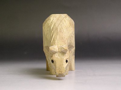 Amazon.co.jp: 伊勢 - 宮忠 - 伊勢一刀彫 干支 午 （ 木彫り 彫刻 置物