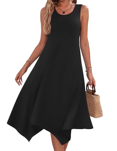 HOTOUCH Cute Loose Flare Plus Size Dress for Women...