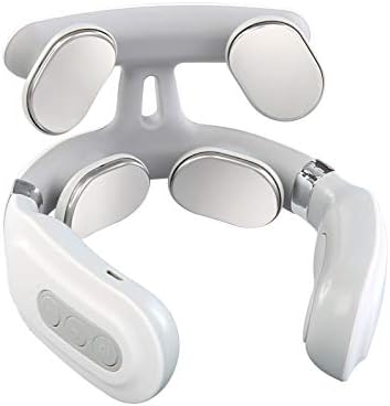 Neck Massager for Neck Pain,Intelligent Portable Neck Massager with Heat Function,USB Charging Neck Relax Massager,Massage at Home,Outdoor,for Women and Men