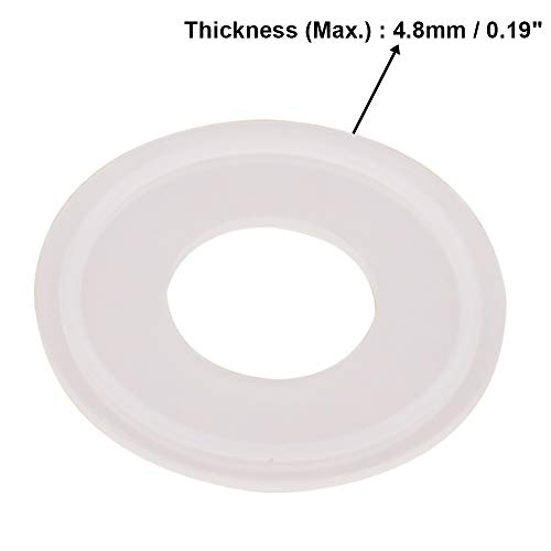 Image of DERNORD Silicone Gasket Tri-Clover (Tri-clamp) O-Ring - 1 Inch (Pack of 20)
